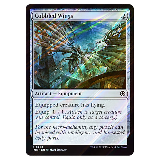 Cobbled Wings 258 card from the Magic The Gathering set Innistrad Remastered