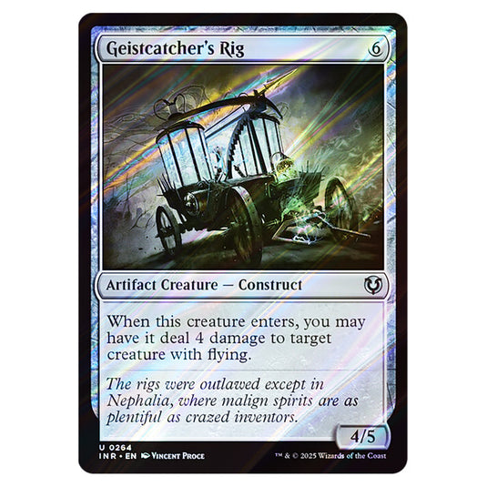 Geistcatcher's Rig 264 card from the Magic The Gathering set Innistrad Remastered