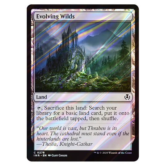 Evolving Wilds 278 card from the Magic The Gathering set Innistrad Remastered