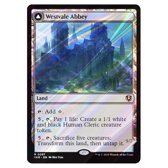 Westvale Abbey // Ormendahl, Profane Prince 287 card from the Magic The Gathering set Innistrad Remastered