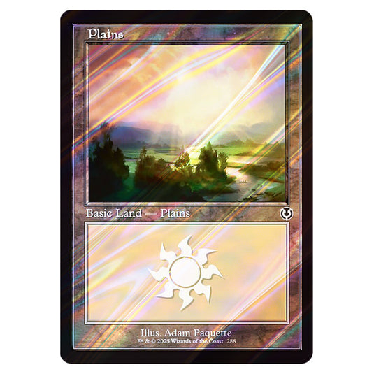 Plains 288 card from the Magic The Gathering set Innistrad Remastered