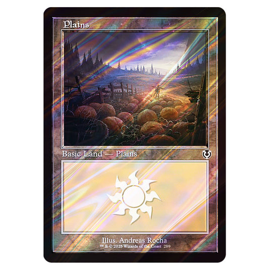 Plains 289 card from the Magic The Gathering set Innistrad Remastered