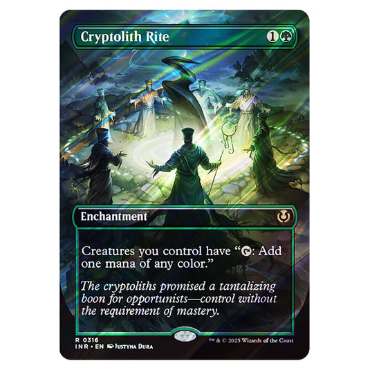 Cryptolith Rite 316 card from the Magic The Gathering set Innistrad Remastered