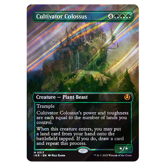 Cultivator Colossus 317 card from the Magic The Gathering set Innistrad Remastered