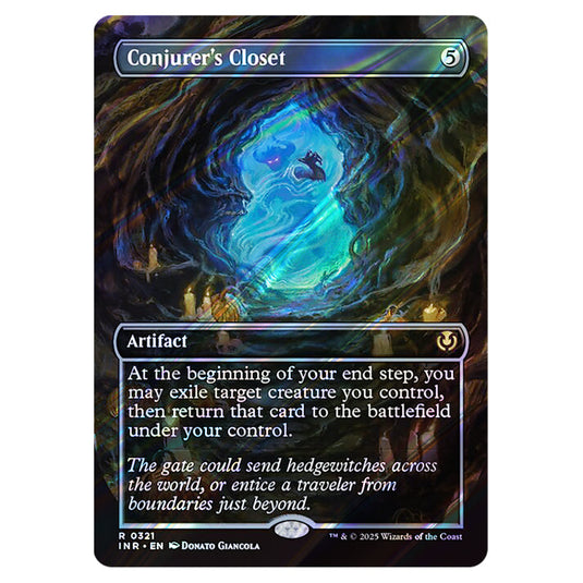 Conjurer's Closet 321 card from the Magic The Gathering set Innistrad Remastered