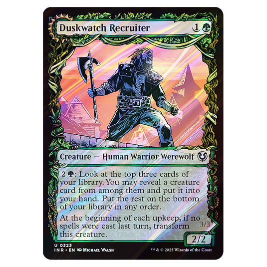 Duskwatch Recruiter // Krallenhorde Howler 323 card from the Magic The Gathering set Innistrad Remastered