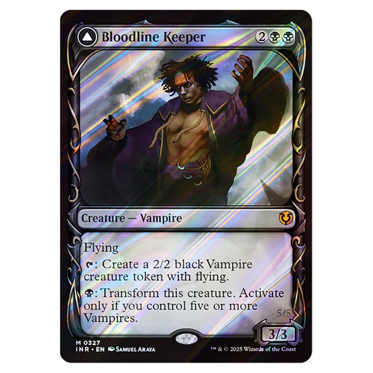 Bloodline Keeper // Lord of Lineage 327 card from the Magic The Gathering set Innistrad Remastered