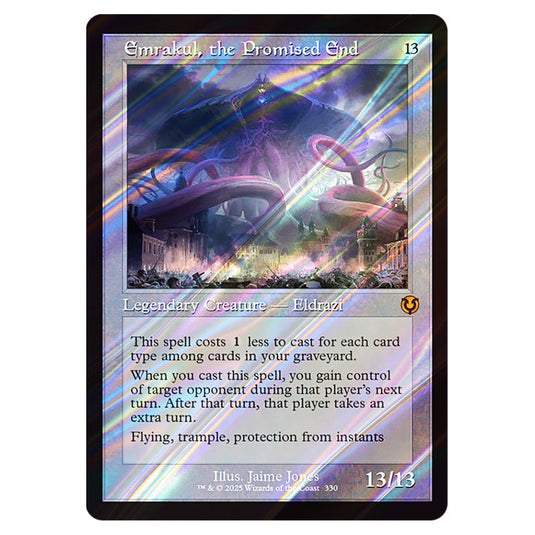 Emrakul, the Promised End 330 card from the Magic The Gathering set Innistrad Remastered