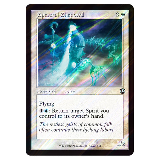 Spectral Shepherd 349 card from the Magic The Gathering set Innistrad Remastered