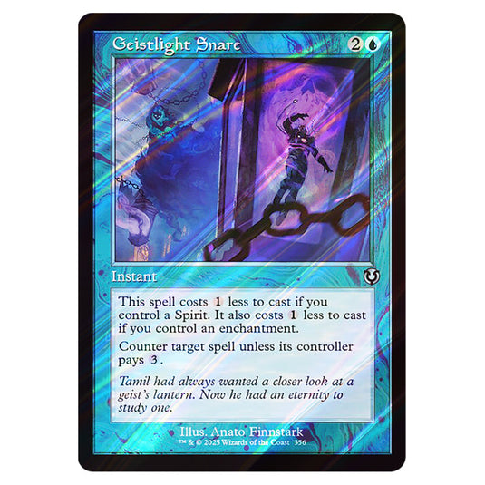 Geistlight Snare 356 card from the Magic The Gathering set Innistrad Remastered