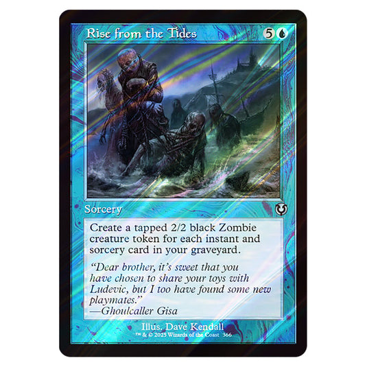 Rise from the Tides 366 card from the Magic The Gathering set Innistrad Remastered