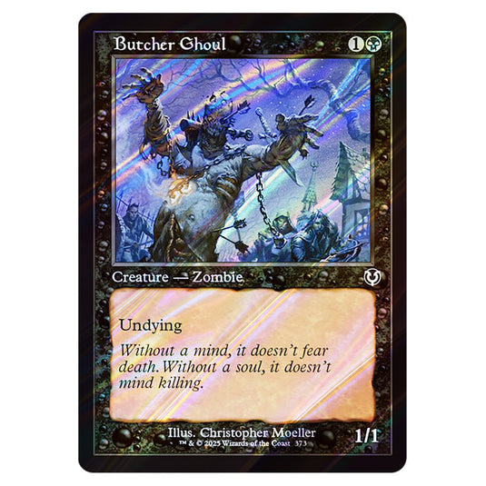 Butcher Ghoul 373 card from the Magic The Gathering set Innistrad Remastered