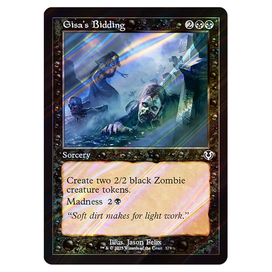 Gisa's Bidding 379 card from the Magic The Gathering set Innistrad Remastered