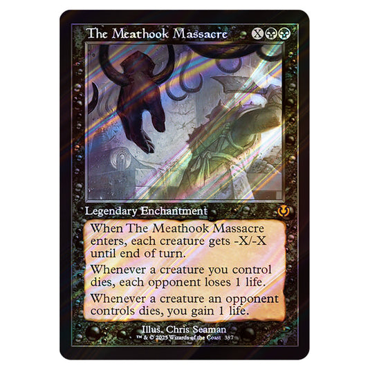The Meathook Massacre 387 card from the Magic The Gathering set Innistrad Remastered