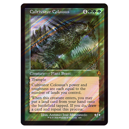 Cultivator Colossus 409 card from the Magic The Gathering set Innistrad Remastered