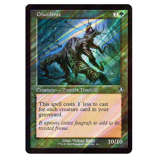 Ghoultree 411 card from the Magic The Gathering set Innistrad Remastered