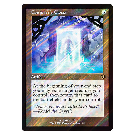 Conjurer's Closet 441 card from the Magic The Gathering set Innistrad Remastered
