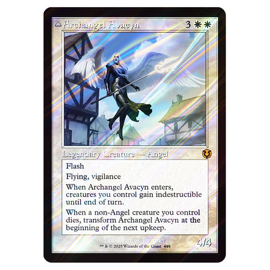 Archangel Avacyn // Avacyn, the Purifier 449 card from the Magic The Gathering set Innistrad Remastered