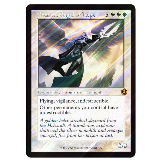 Avacyn, Angel of Hope 477 card from the Magic The Gathering set Innistrad Remastered