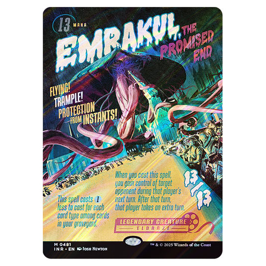 Emrakul, the Promised End 481 card from the Magic The Gathering set Innistrad Remastered