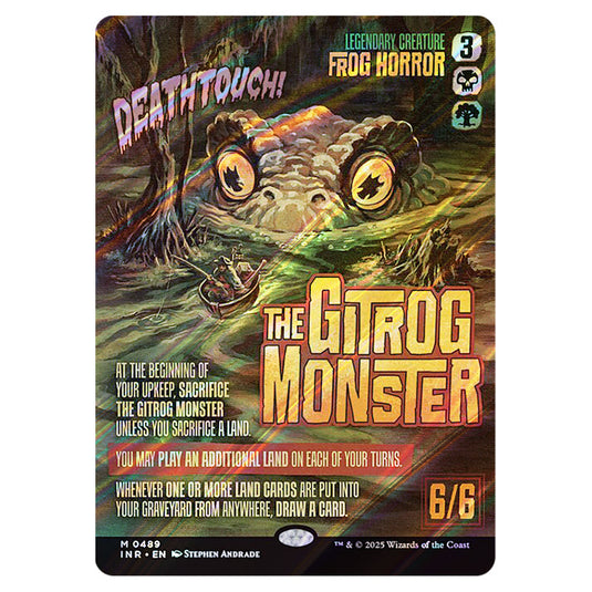 The Gitrog Monster 489 card from the Magic The Gathering set Innistrad Remastered