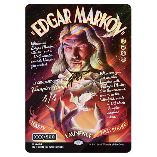 Edgar Markov 491 card from the Magic The Gathering set Innistrad Remastered