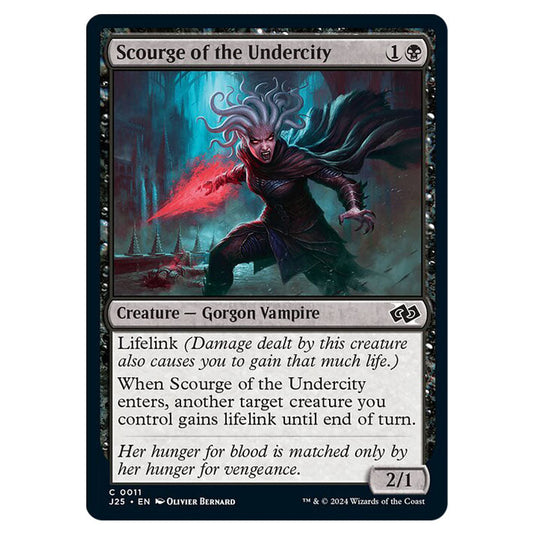 Scourge of the Undercity 0011 card from the Magic The Gathering set Foundations Jumpstart