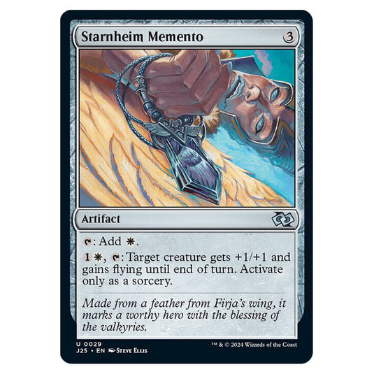 Starnheim Memento 0029 card from the Magic The Gathering set Foundations Jumpstart