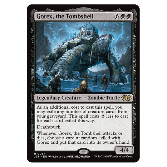 Gorex, the Tombshell 0067 card from the Magic The Gathering set Foundations Jumpstart