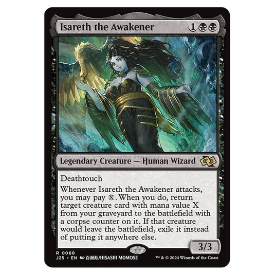 Isareth the Awakener 0068 card from the Magic The Gathering set Foundations Jumpstart