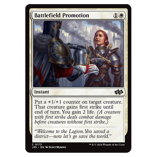 Battlefield Promotion 0173 card from the Magic The Gathering set Foundations Jumpstart