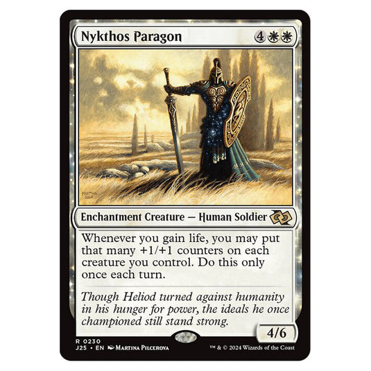 Nykthos Paragon 0230 card from the Magic The Gathering set Foundations Jumpstart