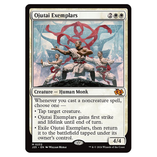 Ojutai Exemplars 0232 card from the Magic The Gathering set Foundations Jumpstart