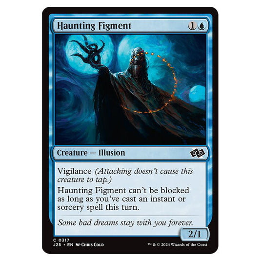 Haunting Figment 0317 card from the Magic The Gathering set Foundations Jumpstart