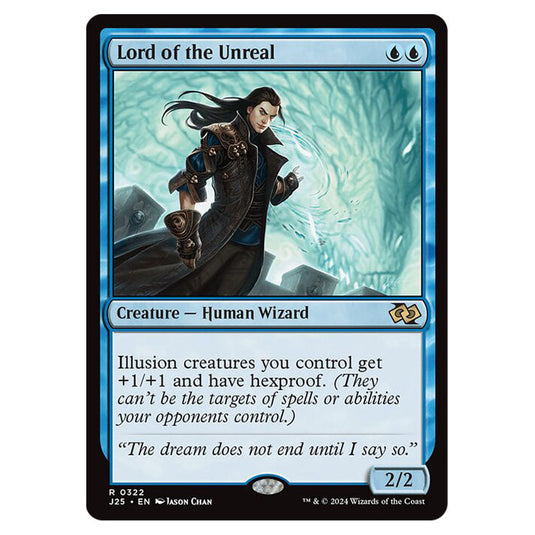 Lord of the Unreal 0322 card from the Magic The Gathering set Foundations Jumpstart