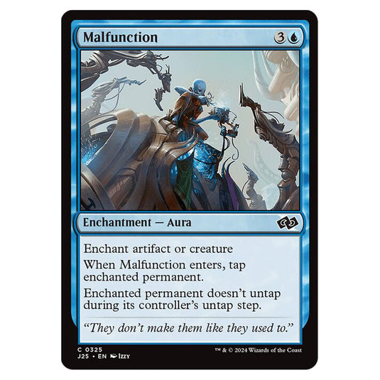 Malfunction 0325 card from the Magic The Gathering set Foundations Jumpstart