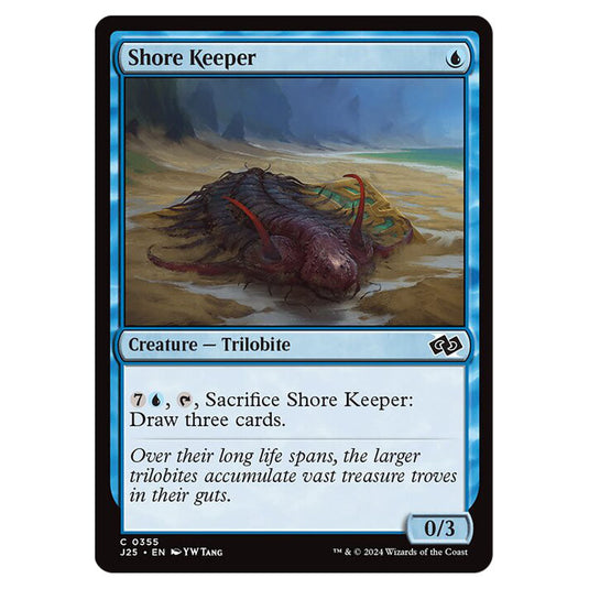 Shore Keeper 0355 card from the Magic The Gathering set Foundations Jumpstart