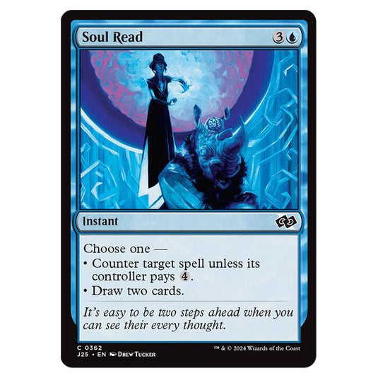 Soul Read 0362 card from the Magic The Gathering set Foundations Jumpstart