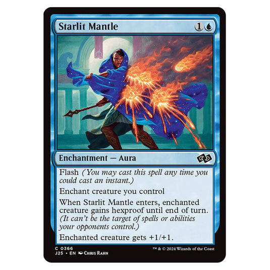 Starlit Mantle 0366 card from the Magic The Gathering set Foundations Jumpstart