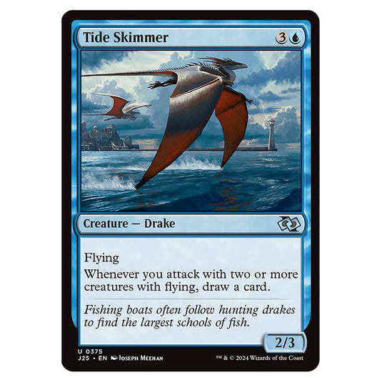 Tide Skimmer 0375 card from the Magic The Gathering set Foundations Jumpstart