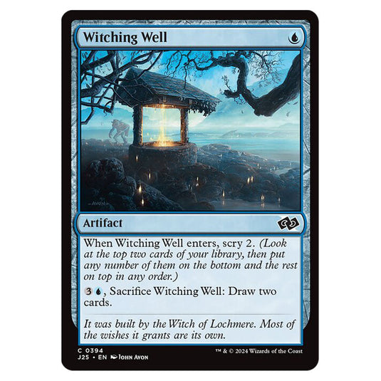 Witching Well 0394 card from the Magic The Gathering set Foundations Jumpstart