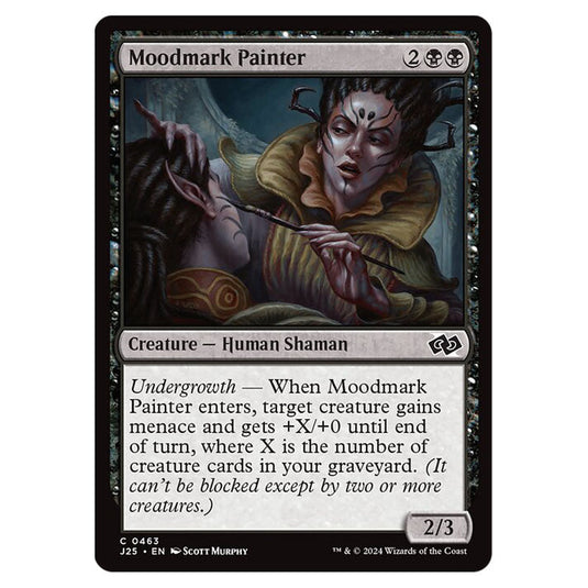 Moodmark Painter 0463 card from the Magic The Gathering set Foundations Jumpstart