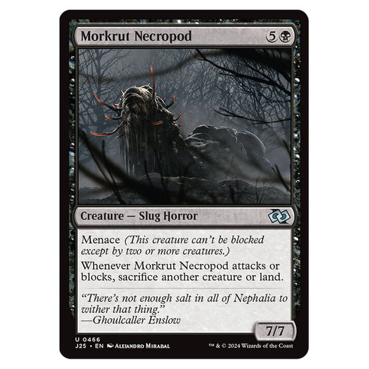 Morkrut Necropod 0466 card from the Magic The Gathering set Foundations Jumpstart