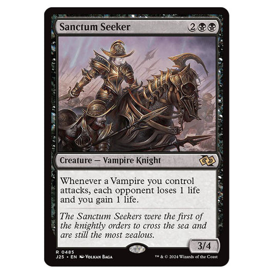 Sanctum Seeker 0485 card from the Magic The Gathering set Foundations Jumpstart