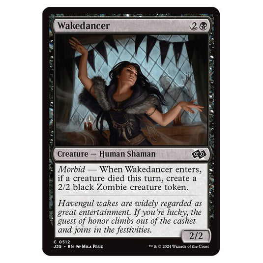 Wakedancer 0512 card from the Magic The Gathering set Foundations Jumpstart