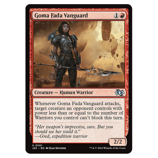 Goma Fada Vanguard 0561 card from the Magic The Gathering set Foundations Jumpstart