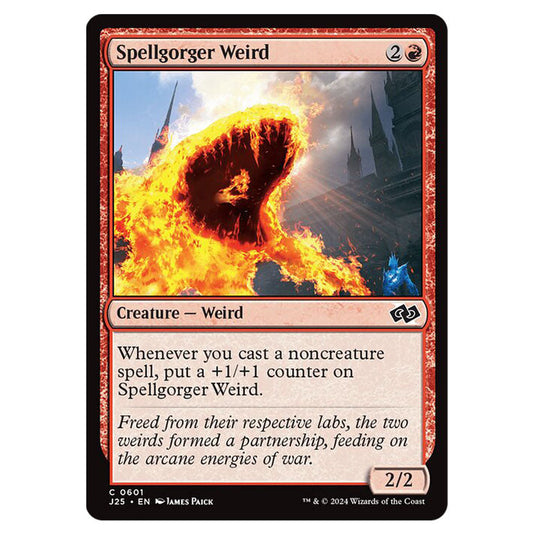 Spellgorger Weird 0601 card from the Magic The Gathering set Foundations Jumpstart