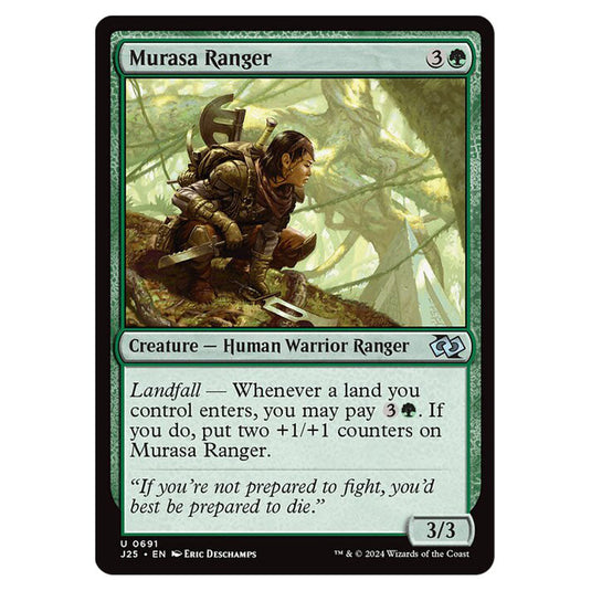 Murasa Ranger 0691 card from the Magic The Gathering set Foundations Jumpstart