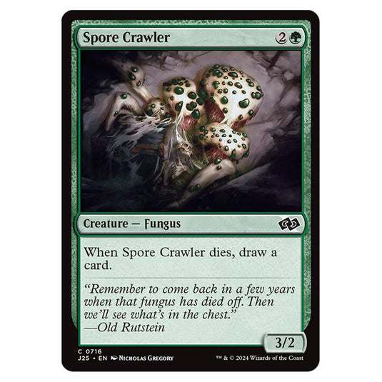 Spore Crawler 0716 card from the Magic The Gathering set Foundations Jumpstart