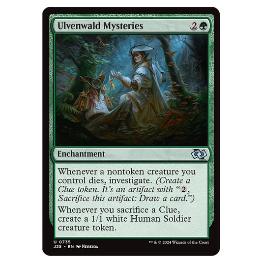 Ulvenwald Mysteries 0735 card from the Magic The Gathering set Foundations Jumpstart